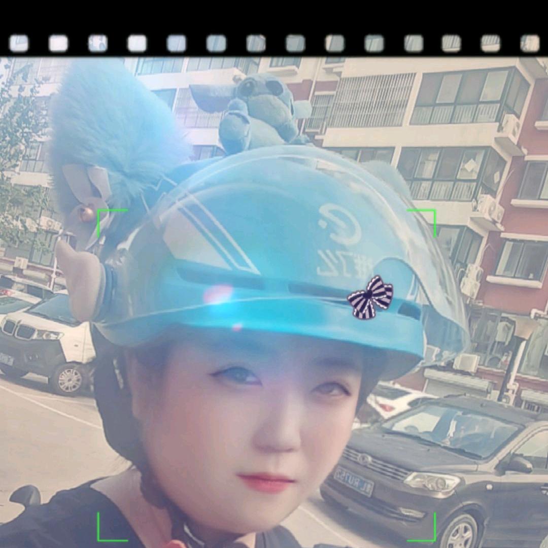 莒县的饿了么骑手姐姐