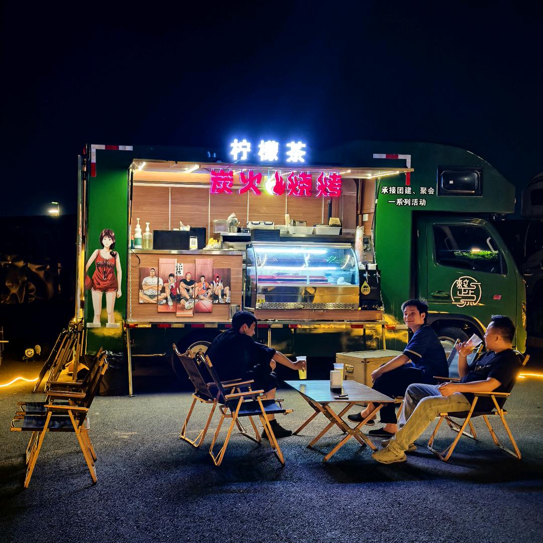江心洲餐车烧烤