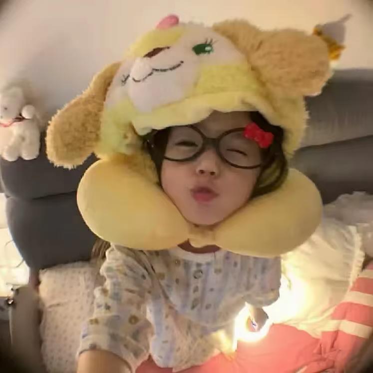 一秒就睡咯💤