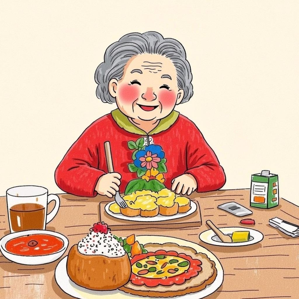治愈系花奶奶
