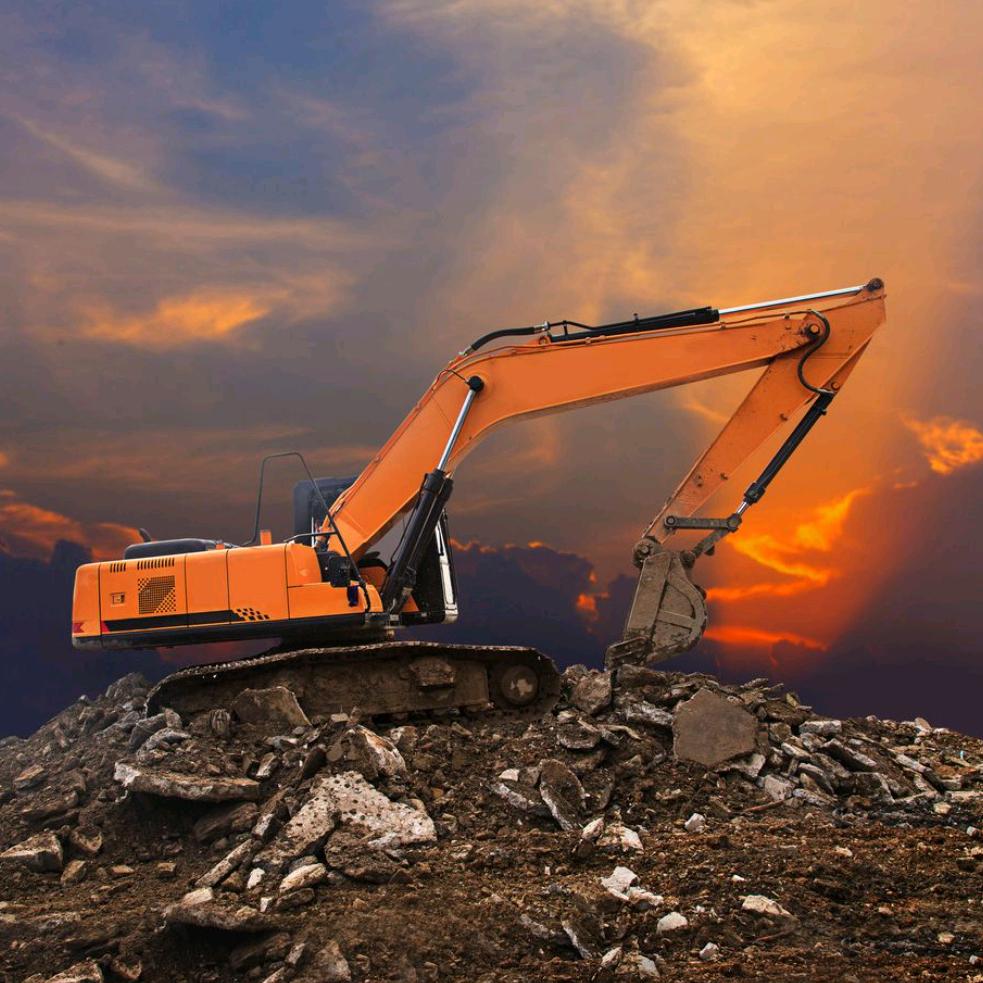 骑着uy开挖机的小张