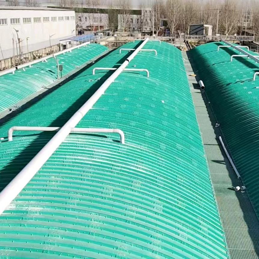 玻璃钢模压拱形盖板-A