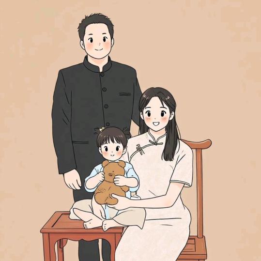 小时候