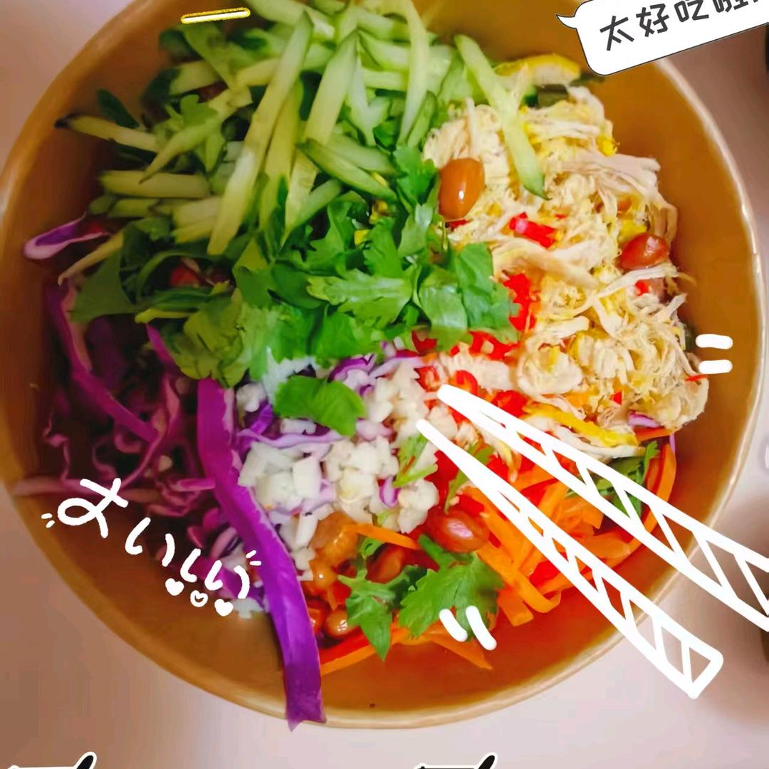 风陵渡首家爆汁鸡丝凉面