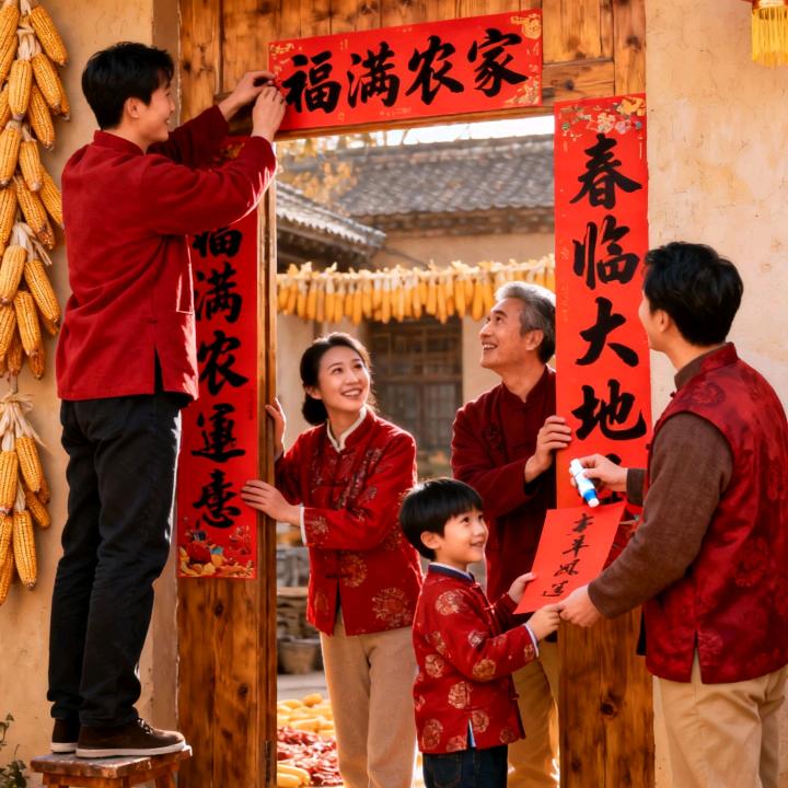 对联几毛一副（年货采购）