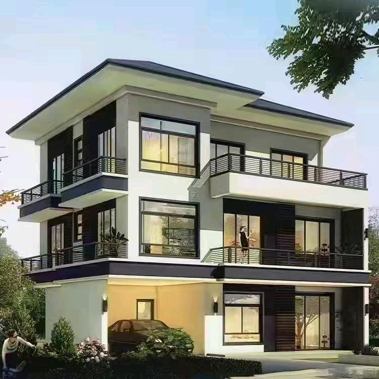 扶沟县建功科技装配式别墅、水泥房