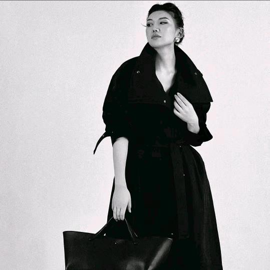 针织高个子穿搭