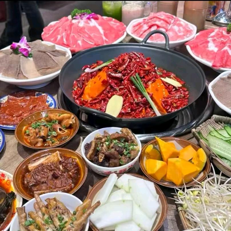 蜀渝轩.傻土炮火锅店