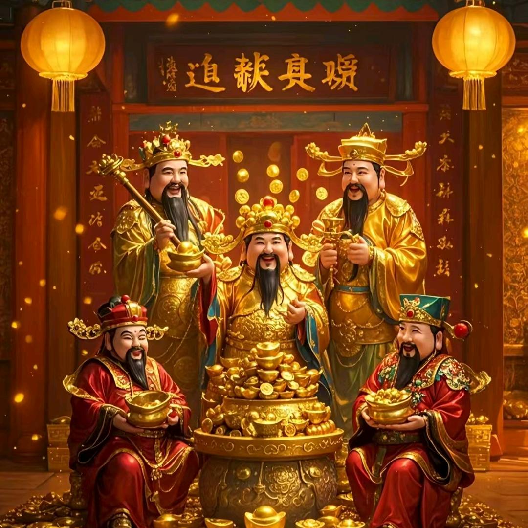 财神来临