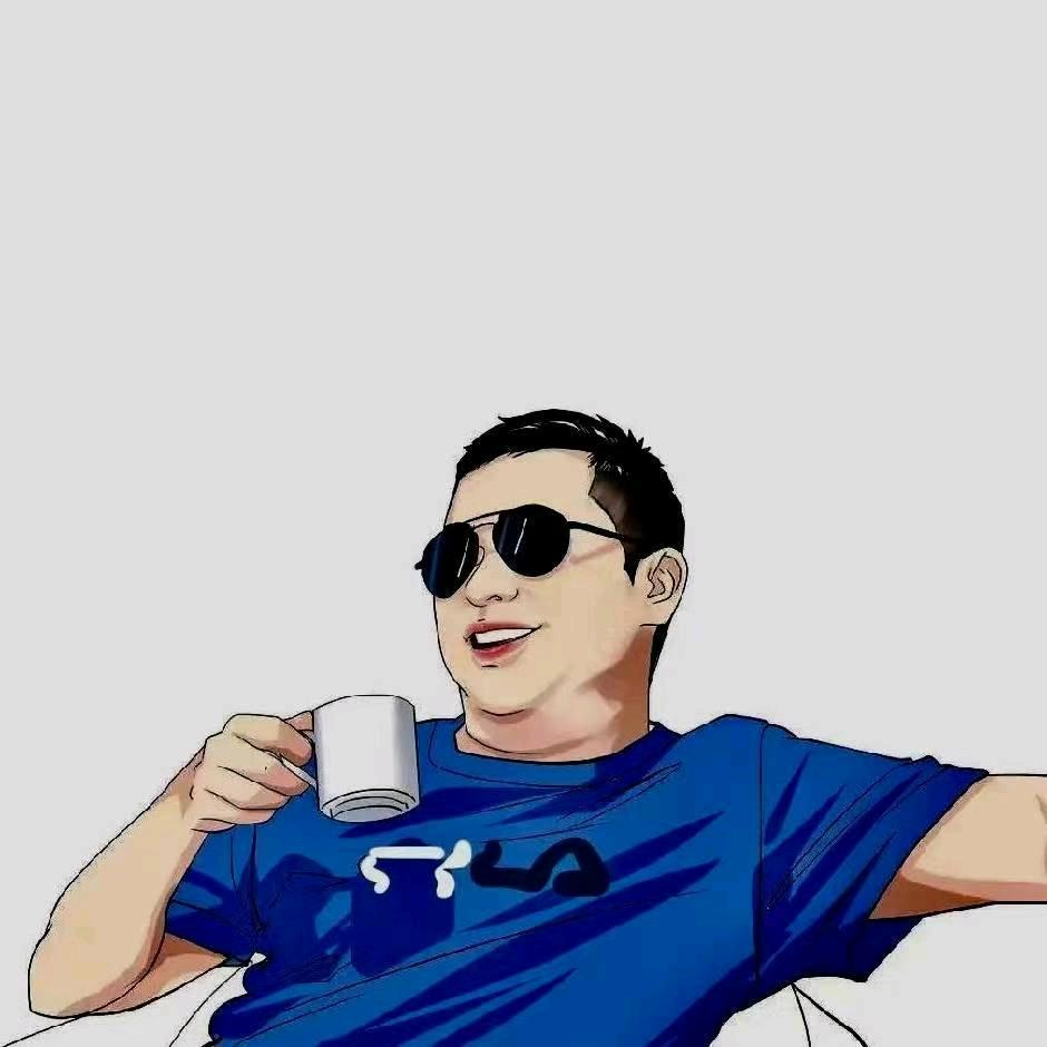 蓝色T恤♦