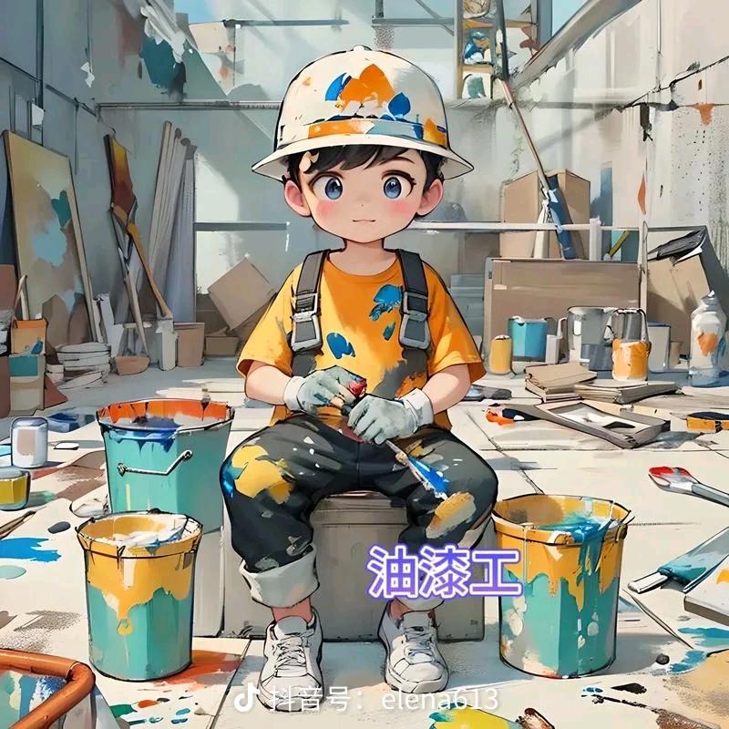 奋发涂墙磊师傅