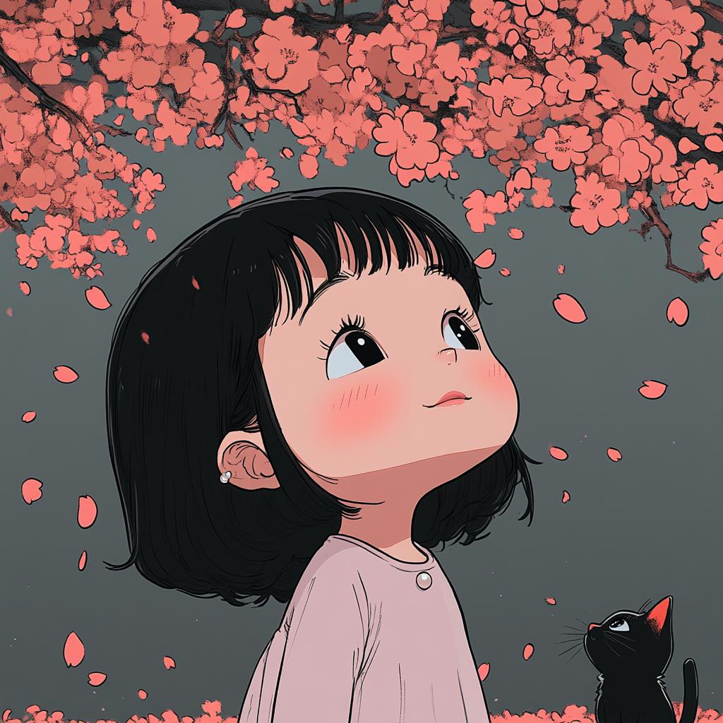 小朵治愈画
