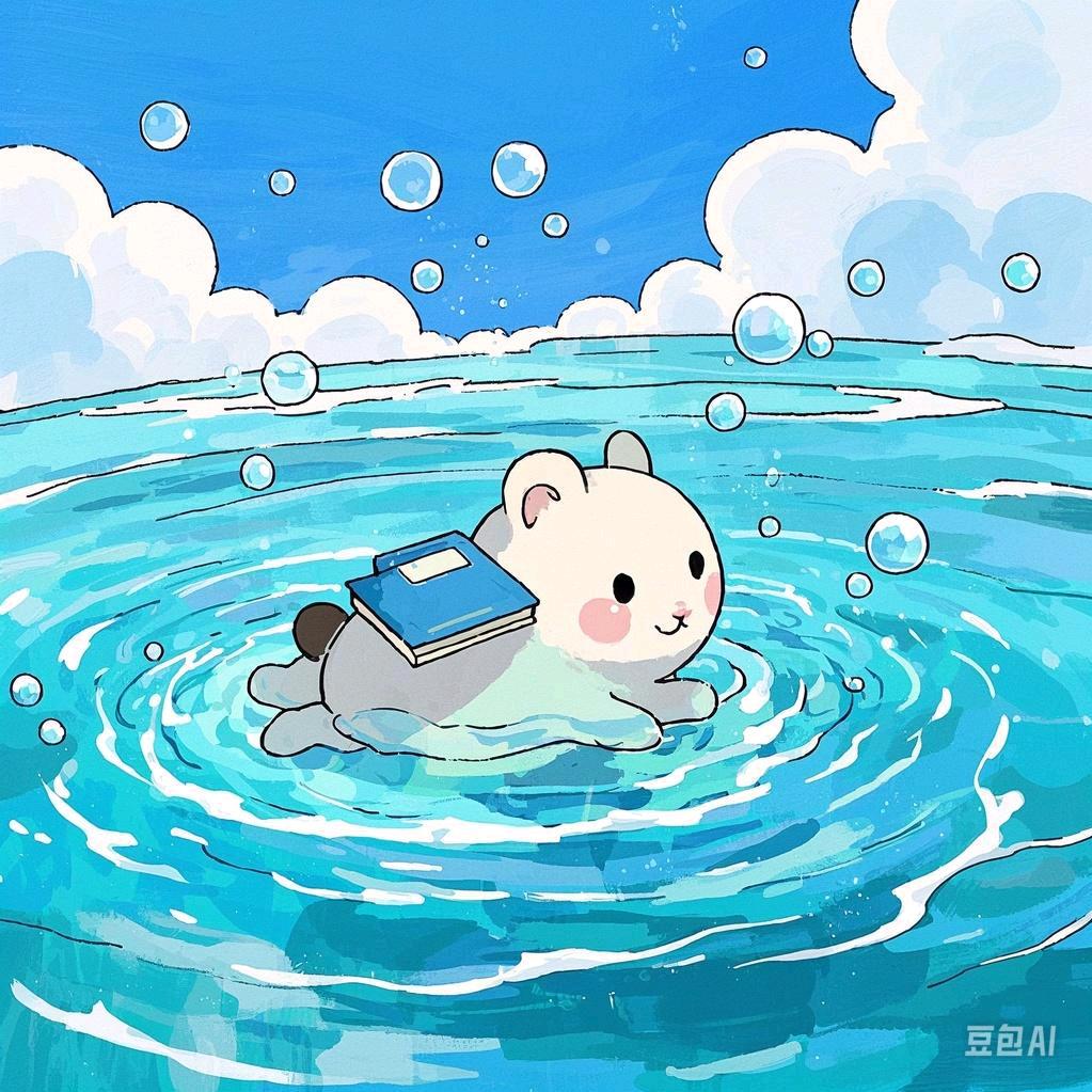 泡泡学游泳