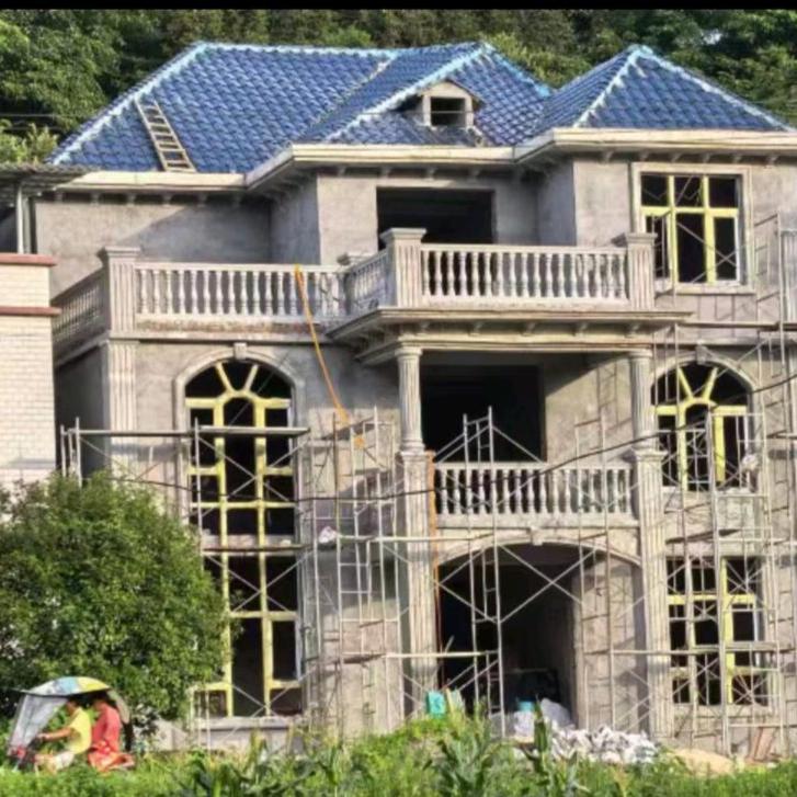 耒陽新房老房別墅樓頂蓋琉璃瓦包工包料