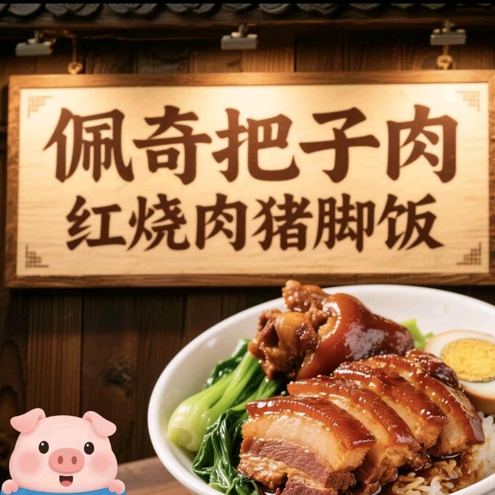佩奇把子肉红烧肉猪脚饭呼市♥外卖