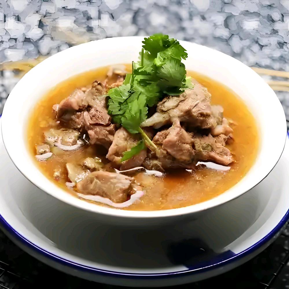 同乐碗蒸羊羔肉