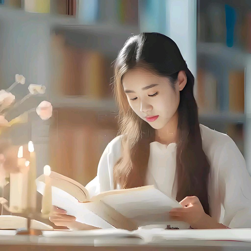 靖儿读书（早上8:38）