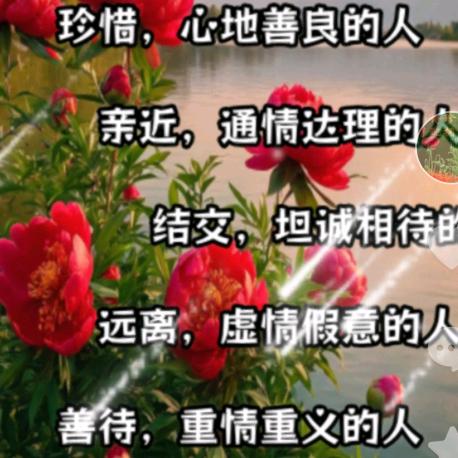 淡然一笑