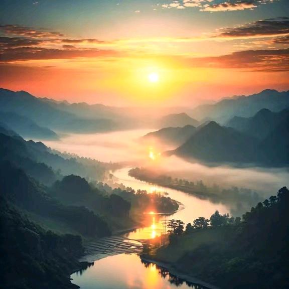 夏末的晨曦