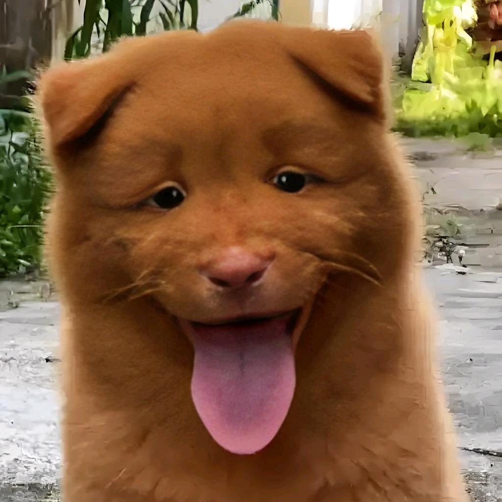 牵着狗放牛