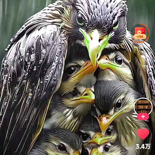 幸福满满。