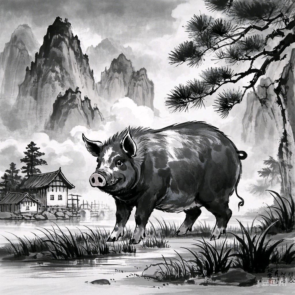 释迦居士说猪