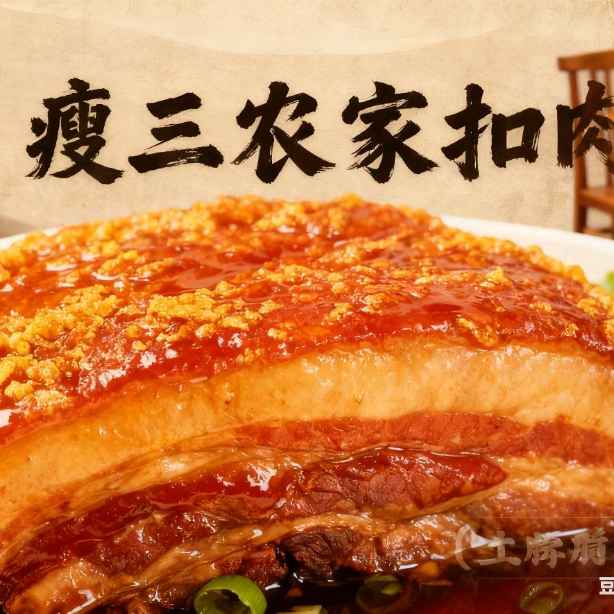 @瘦三农家扣肉