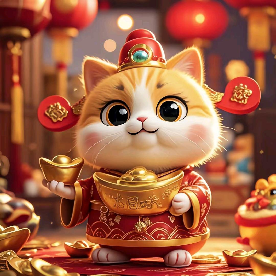 爱理财的猫咪