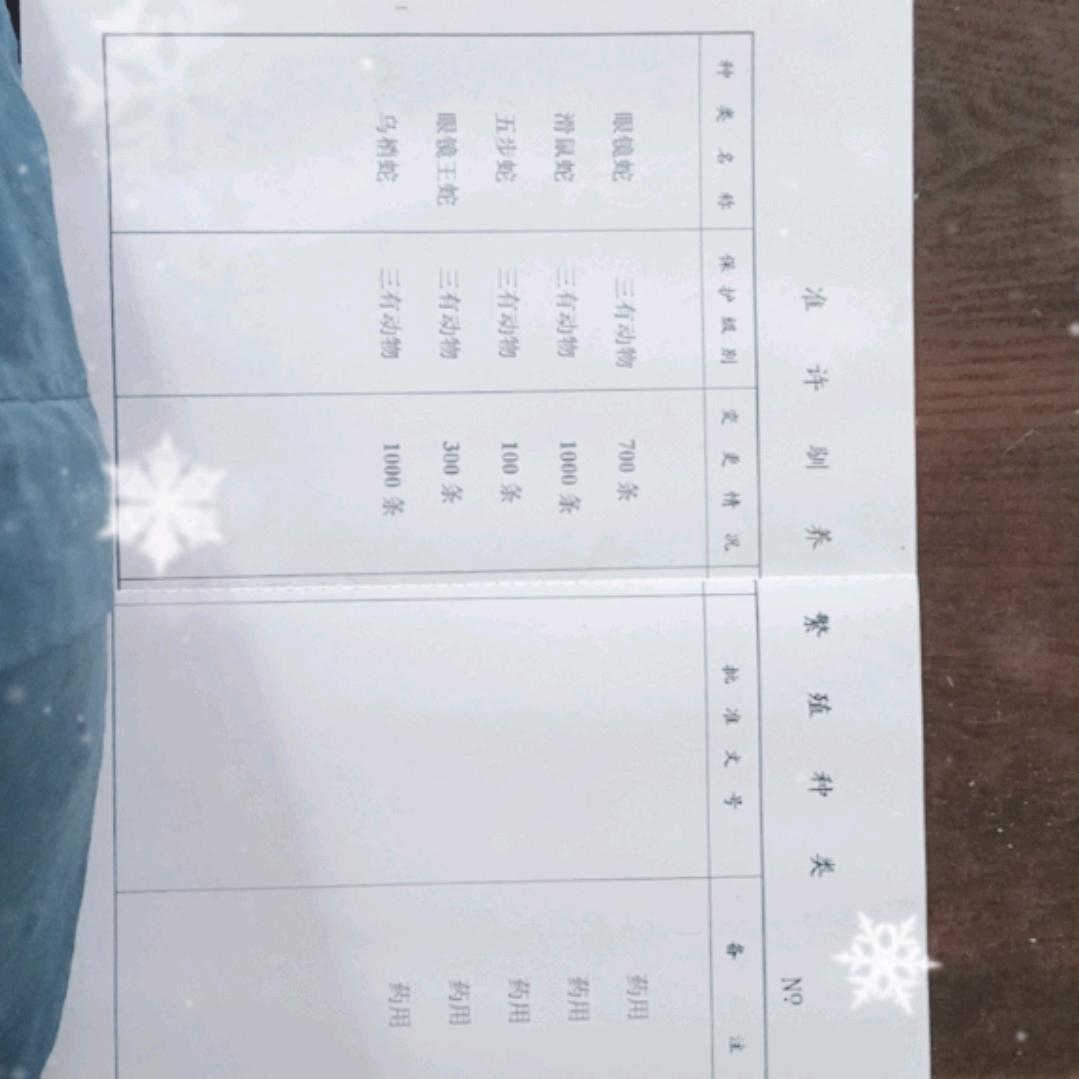 四川合法蛇类养殖公司，小号