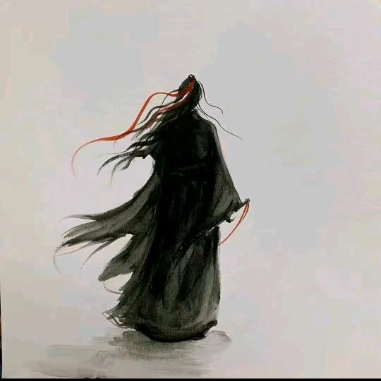 月光下的影子