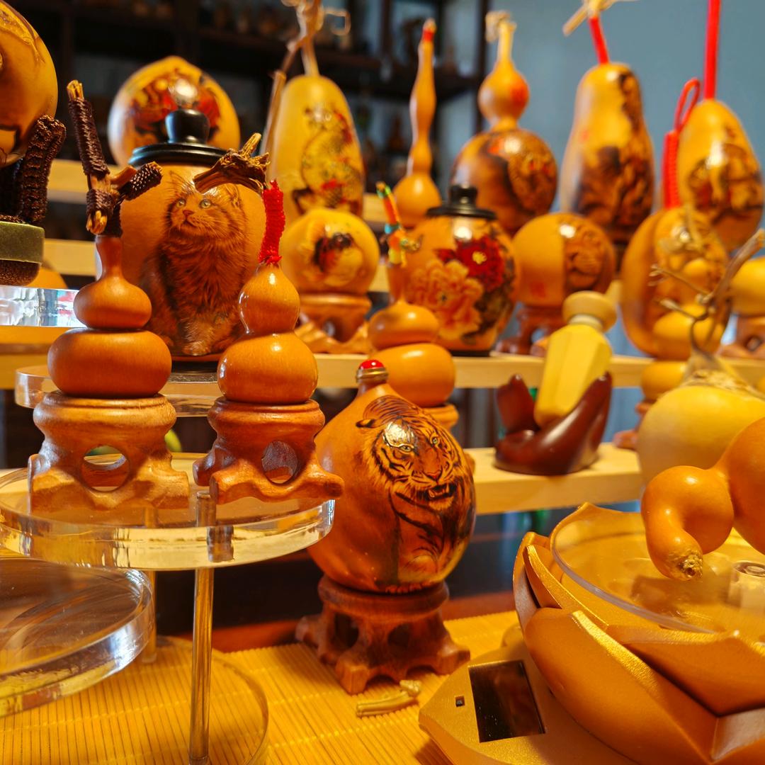 晋里文玩葫芦精品