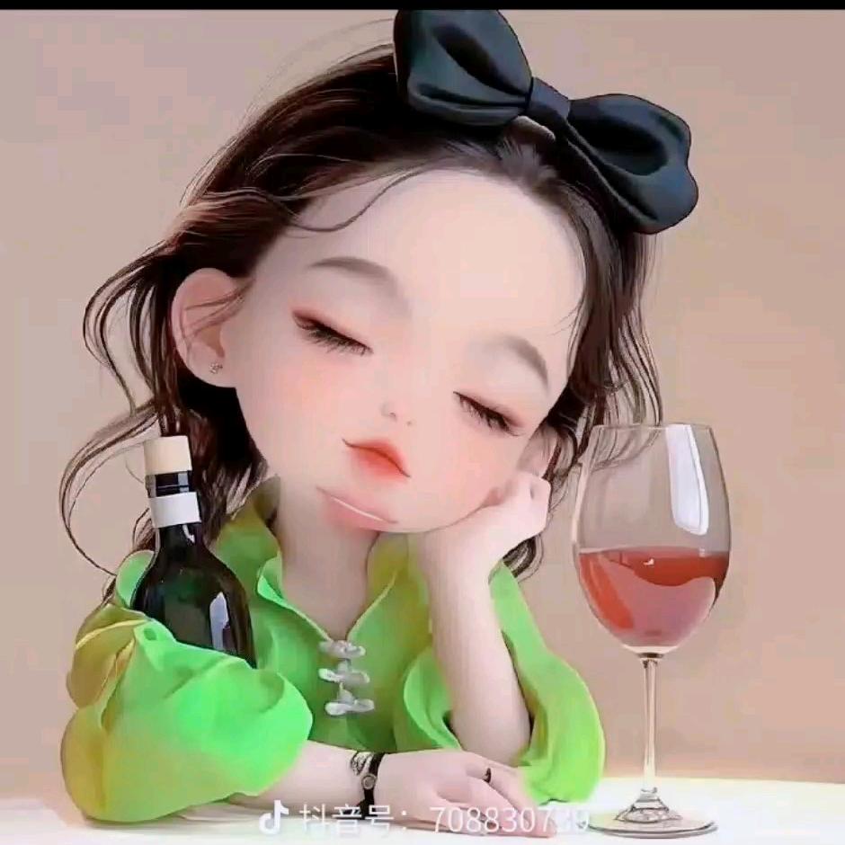 掀起刘海的女汉子