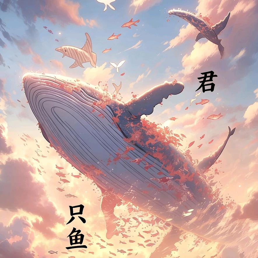 君⁹只鱼²⁰