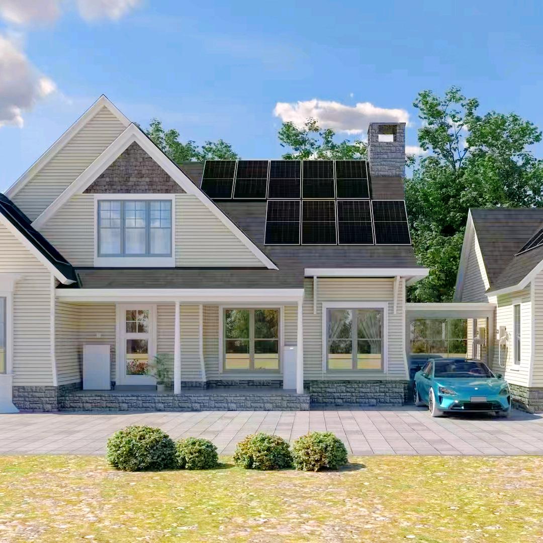 美的光伏别墅绿电湖北运营中心