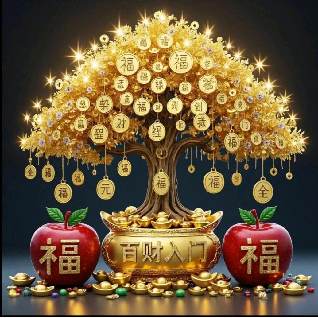 五福临门橱窗