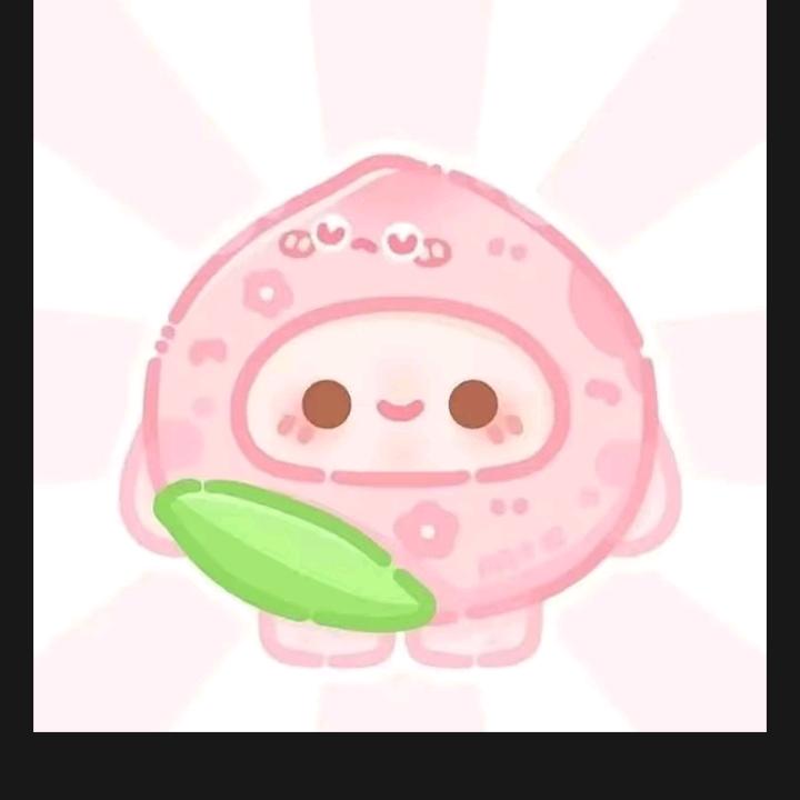 可爱的小桃子头像