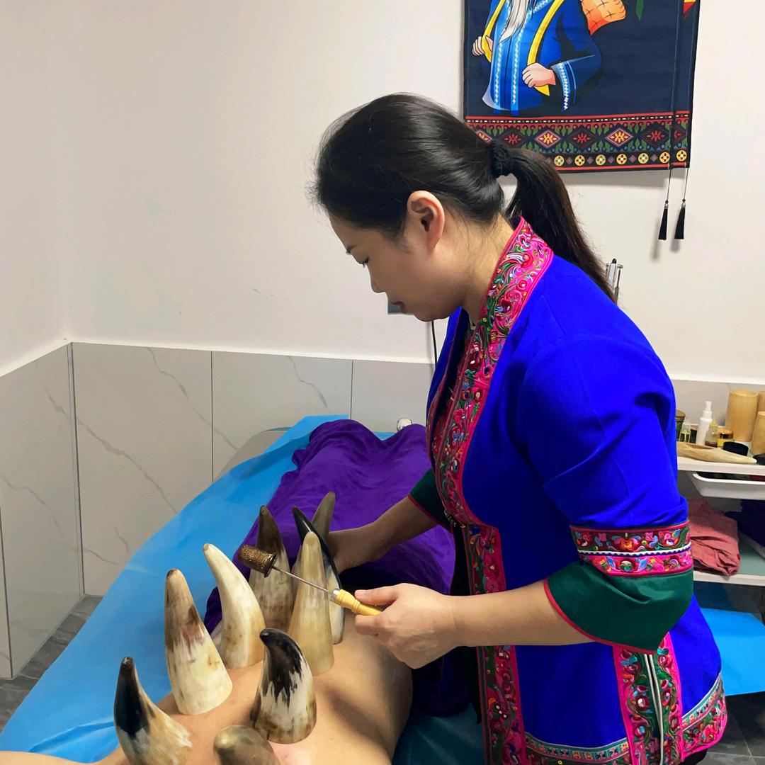 广西苗家姑娘康养馆，福州市，中亭街店