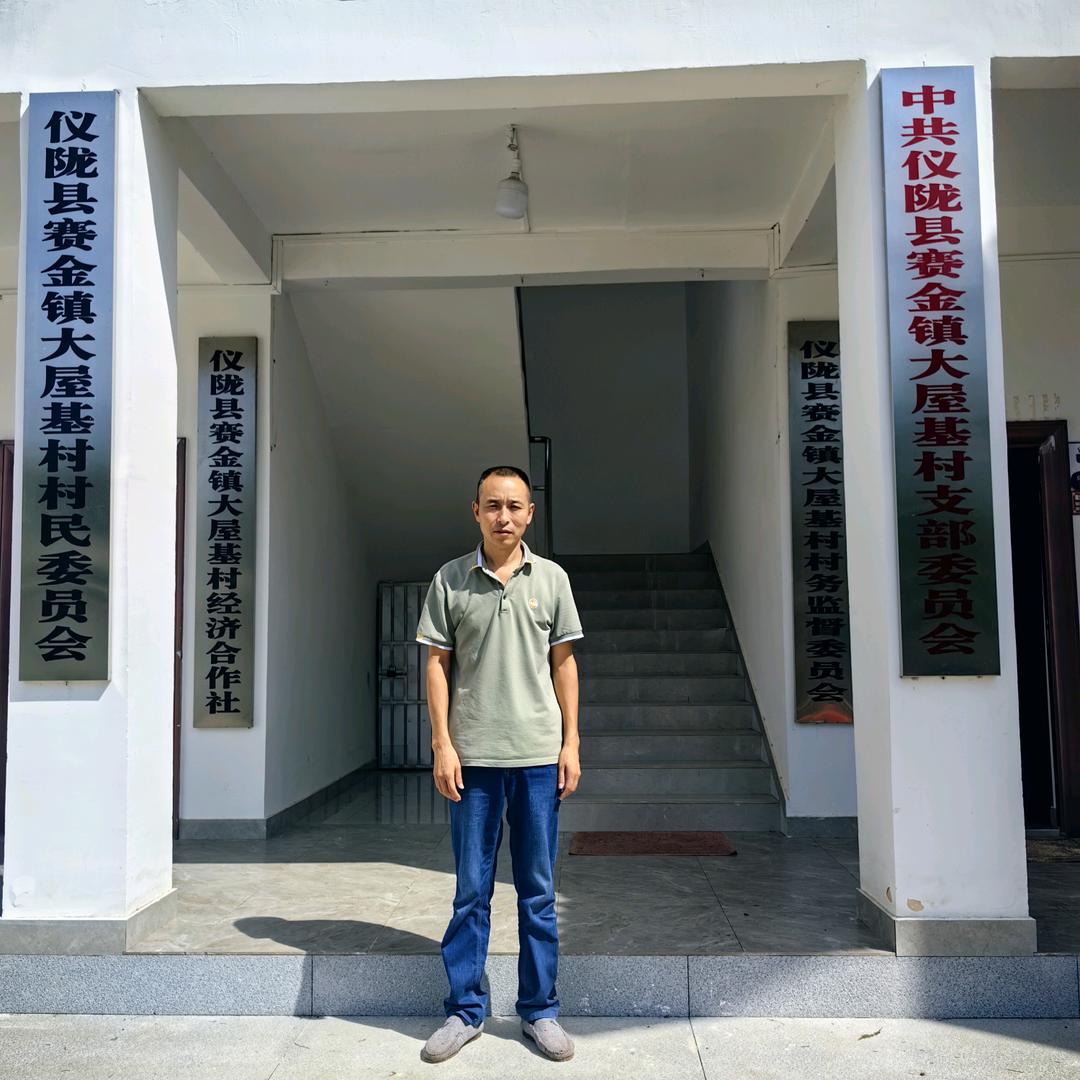 仪陇县挂面村干部（张忠荣）