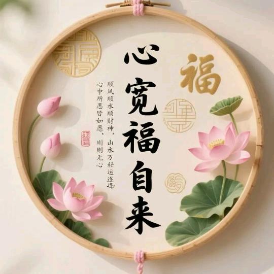心宽福自来