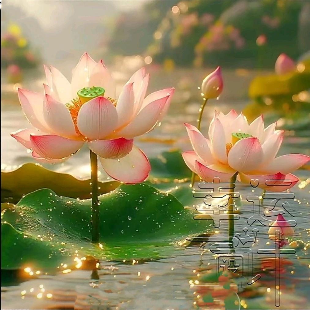 🔥👑🍀🙏心如莲花🙏👑🔥🍀