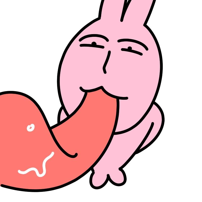 粉红兔子