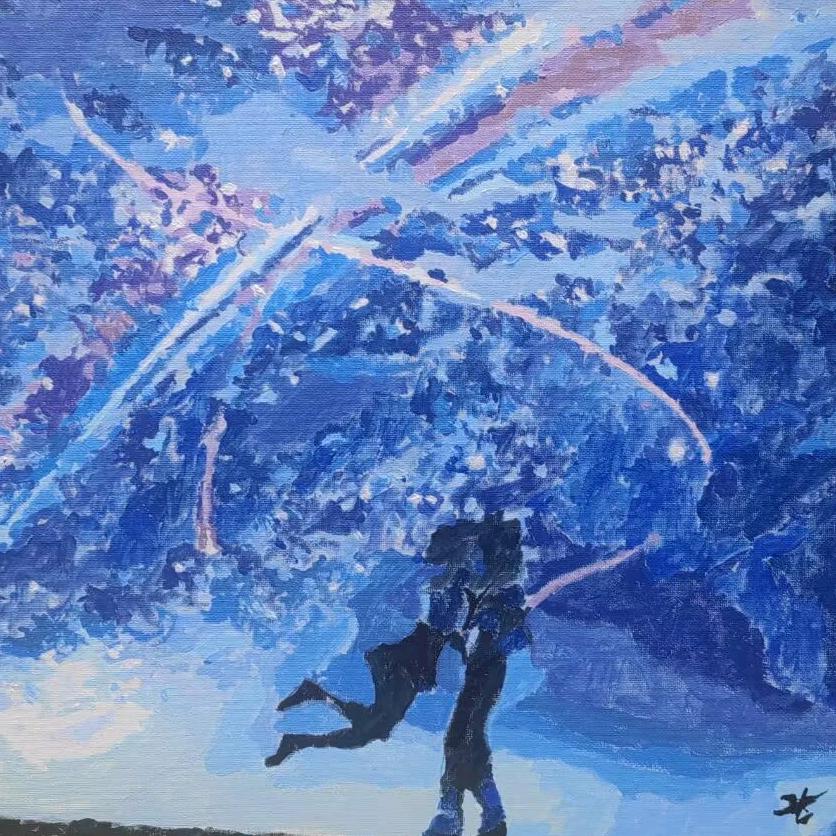 浅唱。