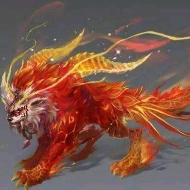 赤炎金猊兽头像