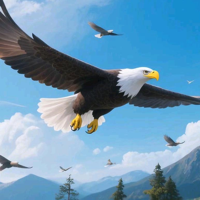 雄鹰展翅🦅
