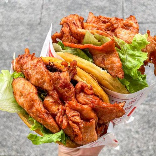 超好吃    超大里脊肉饼