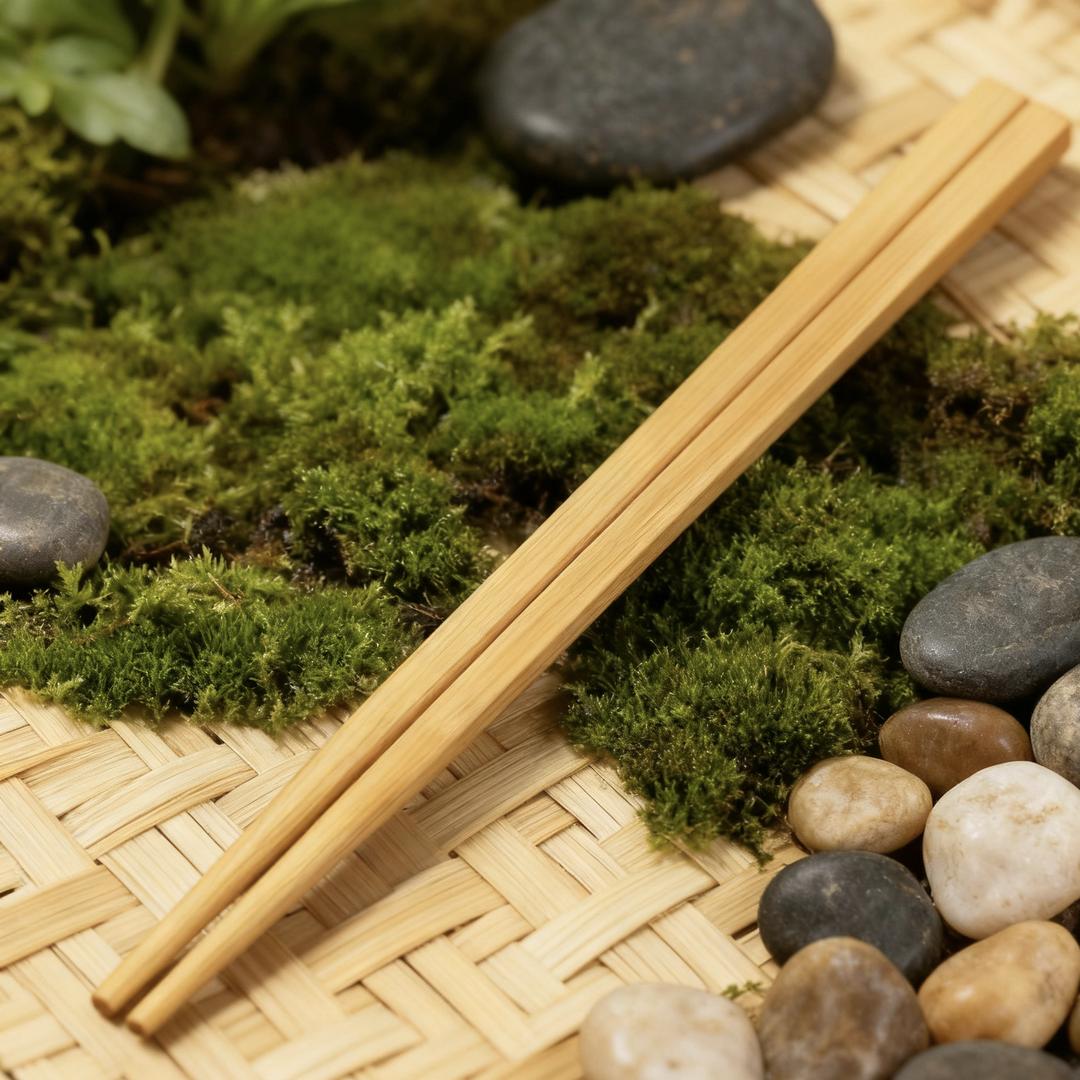 绿尚手工艺楠竹筷