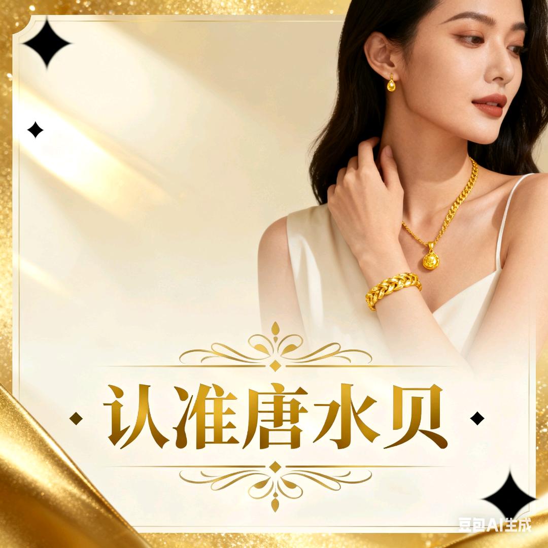 唐水贝轻奢古法金饰