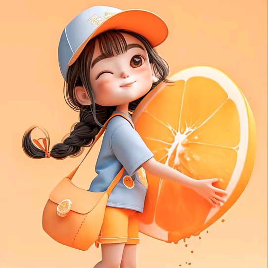 阳光橙汁～