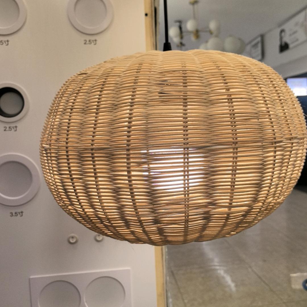 成都竹编灯厂家