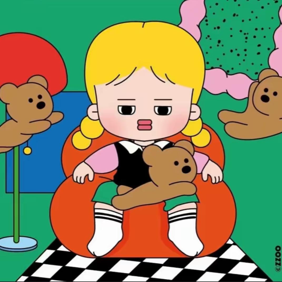 一只健壮的小怪兽